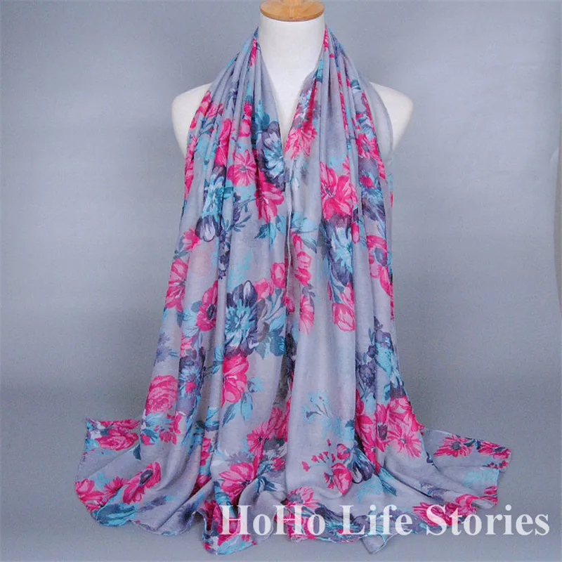 WAS5 180*88CM Fashion Retro print big flower women of scarves tassel muslim hijabs Longer section lady scarf Wrap lady scarves
WAS5 180*88CM Fashion Retro print big flower women of scarves tassel muslim hijabs Longer section lady scarf Wrap lady scarves