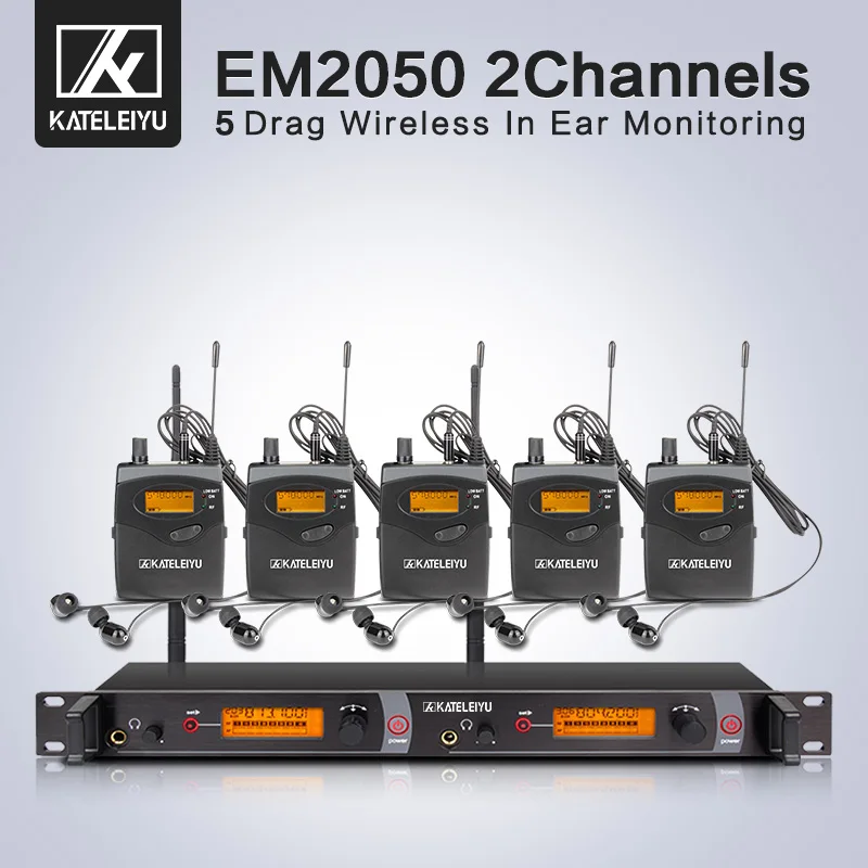 Wireless in ear Monitor profession System 5 ear monitoring systems wireless stage monitor system IEM 5 bodypack monitor
Wireless in ear Monitor profession System 5 ear monitoring systems wireless stage monitor system IEM 5 bodypack monitor