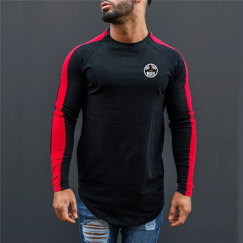 2021 Men Spring Fashion Casual T Shirt slim fit Fitness Bodybuilding Muscle Male Long sleeves Slim fit Shirts Cotton Tee tops
2021 Men Spring Fashion Casual T Shirt slim fit Fitness Bodybuilding Muscle Male Long sleeves Slim fit Shirts Cotton Tee tops