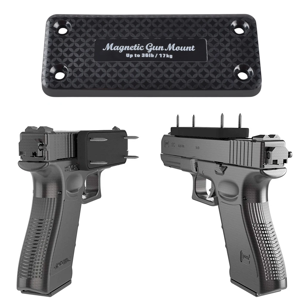 17KG Pistol rifle Hunting Concealed Magnetic Gun Holder Holster Gun Magnet for Car Under Table Bedside frame Load bearing
17KG Pistol rifle Hunting Concealed Magnetic Gun Holder Holster Gun Magnet for Car Under Table Bedside frame Load bearing