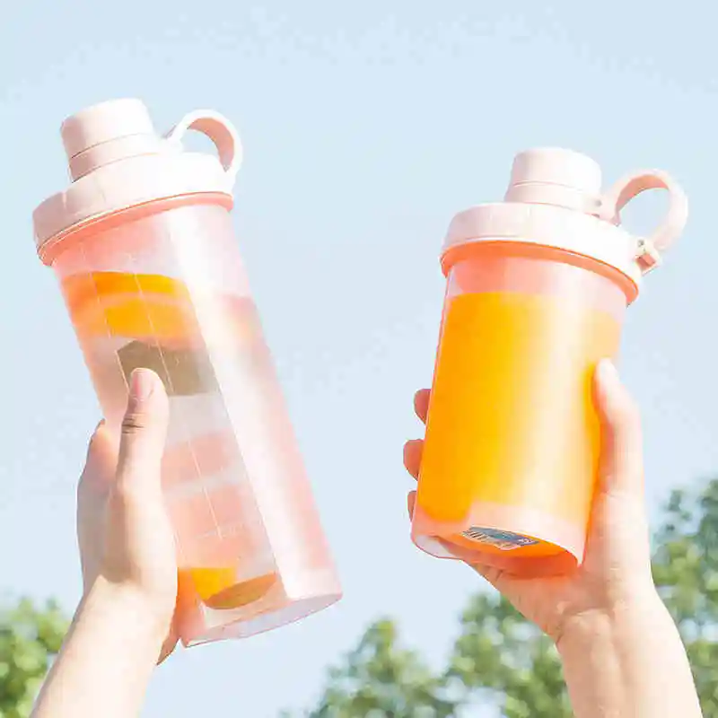 600/850ML Whey Protein Powder Shake Bottle Outdoor Gym Sports Fitness Hiking Camping Training Drink Milk Mixer Water Bottle
600/850ML Whey Protein Powder Shake Bottle Outdoor Gym Sports Fitness Hiking Camping Training Drink Milk Mixer Water Bottle