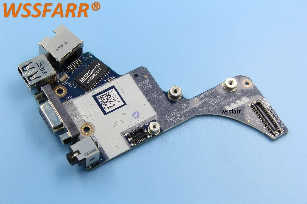 Для Dell Latitude E6420 USB Ethernet VGA Аудио LAN порт плата 0CYXNG | Компьютеры и офис
