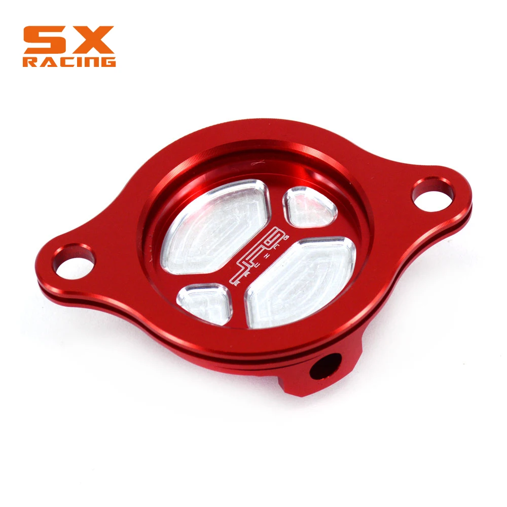 Красная крышка масляного фильтра для мотоцикла HONDA CRF450R 2002 2003 2004 2005 2006 2007 CRF450X 2008