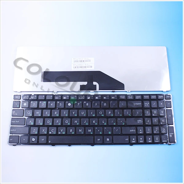 Новая клавиатура для ноутбука Asus K50 K60 K70, клавиатура с русской раскладкой, черная с рамкой 0KN0-G31US11 высокого качества
Новая клавиатура для ноутбука Asus K50 K60 K70, клавиатура с русской раскладкой, черная с рамкой 0KN0-G31US11 высокого качества