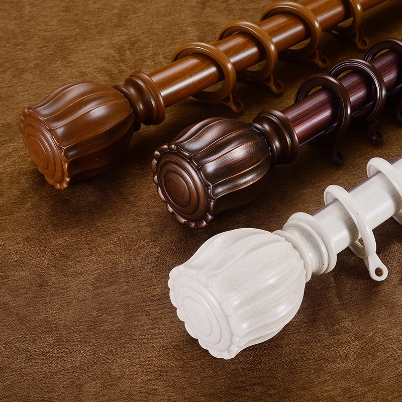 Quality good loading full hand-made paint 28mm/1.125-IN Dia. high density single curtain Aluminum rod+Walnut Bud finial+brackets
Quality good loading full hand-made paint 28mm/1.125-IN Dia. high density single curtain Aluminum rod+Walnut Bud finial+brackets