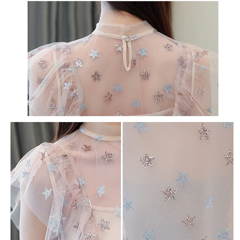 Fashion Women Tops And Blouses 2021 Ladies Tops Shirts Shirts Lace Blouse Shirt Embroidery Sleeveless Women Clothing 4135 50
Fashion Women Tops And Blouses 2021 Ladies Tops Shirts Shirts Lace Blouse Shirt Embroidery Sleeveless Women Clothing 4135 50