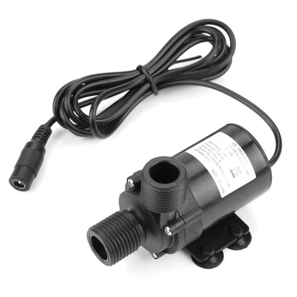 Mini Low NoiseWater Pump DC 6V 12V 650L / H Mini DC Brushless Water Pump for Solar Water Heater Fish Tank High Quality
Mini Low NoiseWater Pump DC 6V 12V 650L / H Mini DC Brushless Water Pump for Solar Water Heater Fish Tank High Quality