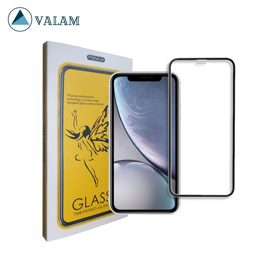 VALAM Tempered Glass Screen Protector For iPhone XR 9H Hardness For iPhone XR Full Cover 3D Curved Edge For iPhone Xs
VALAM Tempered Glass Screen Protector For iPhone XR 9H Hardness For iPhone XR Full Cover 3D Curved Edge For iPhone Xs