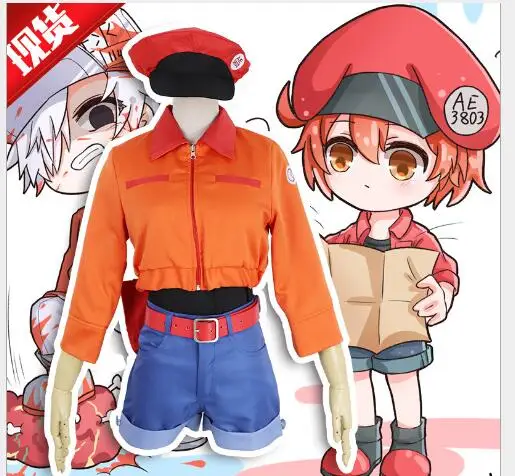 Cells At Work Anime Cosplay Costume Erythrocytes Cosplay Hataraku Saibou Women Costume Uniform Full Sets
Cells At Work Anime Cosplay Costume Erythrocytes Cosplay Hataraku Saibou Women Costume Uniform Full Sets