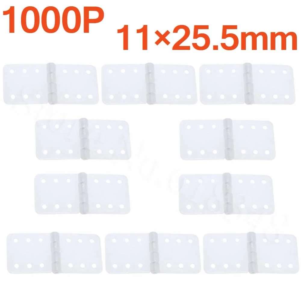 Wholesale 1000pcs/Lot Plastic Nylon Pinned Hinges 11x25.5 mm For RC Model Airplane Parts Replacements
Wholesale 1000pcs/Lot Plastic Nylon Pinned Hinges 11x25.5 mm For RC Model Airplane Parts Replacements