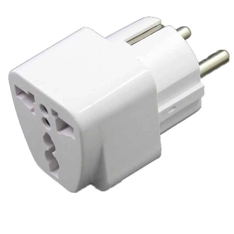 2 pcs New CN US To DE Plug Adapter Socket Plug Converter Travel Electrical Power Adapter Socket China To EU Plug
2 pcs New CN US To DE Plug Adapter Socket Plug Converter Travel Electrical Power Adapter Socket China To EU Plug