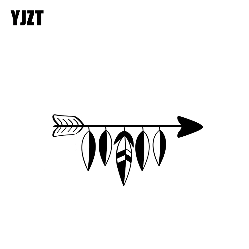 YJZT 14.5CM*6.9CM Arrow Vinyl Decal Personality Car Sticker Black Silver C10-02170
YJZT 14.5CM*6.9CM Arrow Vinyl Decal Personality Car Sticker Black Silver C10-02170