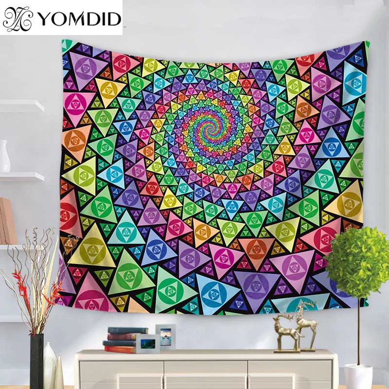 Geometric pattern tapestry wall tapestries psychedelic abstract painting art wall hanging cloth rectangle Home Decorations
Geometric pattern tapestry wall tapestries psychedelic abstract painting art wall hanging cloth rectangle Home Decorations