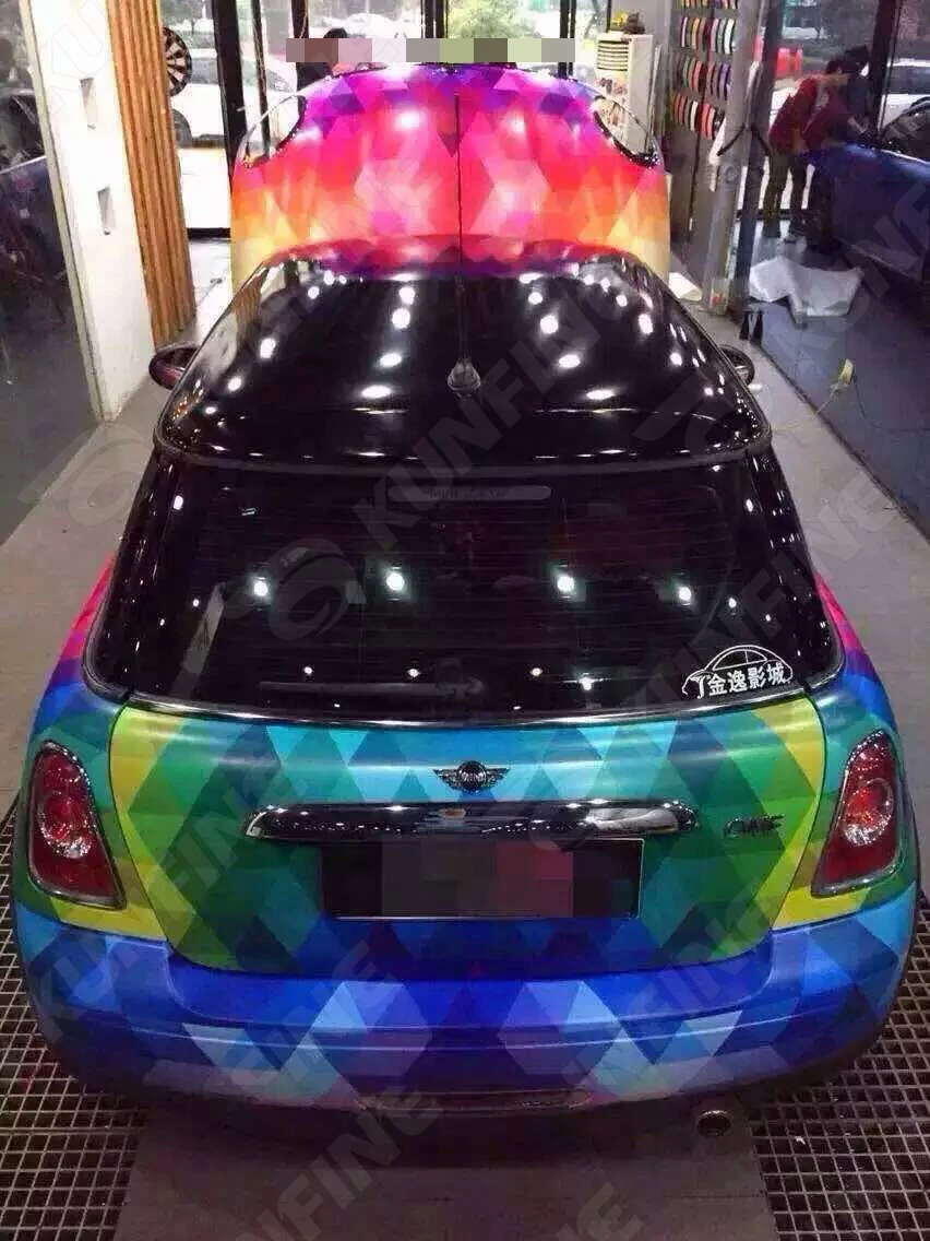 Car Styling Wrap Coloful Car Vinyl film Body Sticker Car Wrap with Air Free Bubble for Vehiche Motorcycle 1.52*30M /Roll
Car Styling Wrap Coloful Car Vinyl film Body Sticker Car Wrap with Air Free Bubble for Vehiche Motorcycle 1.52*30M /Roll