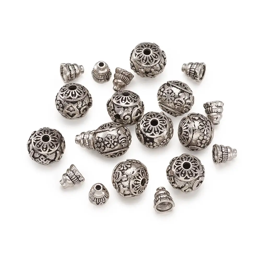 10sets Vintage Buddha Style Brass Beads Sets 3-Hole Round Beads and Gourd for Buddha Jewelry Making 13mm Hole:2mm
10sets Vintage Buddha Style Brass Beads Sets 3-Hole Round Beads and Gourd for Buddha Jewelry Making 13mm Hole:2mm
