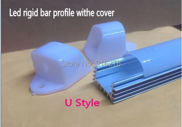 100Sets U shell LED aluminum profile channel for 2835 5050 5630 8520 7020 4014 strip Bar Light jewelry counter+ Cover
100Sets U shell LED aluminum profile channel for 2835 5050 5630 8520 7020 4014 strip Bar Light jewelry counter+ Cover
