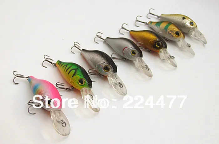 11g/6cm Crank Bait Floating Type For Salt/Fresh Water Fishing Lure Fishing tackle Hard Plastic Bait Deep Swim Bait
11g/6cm Crank Bait Floating Type For Salt/Fresh Water Fishing Lure Fishing tackle Hard Plastic Bait Deep Swim Bait