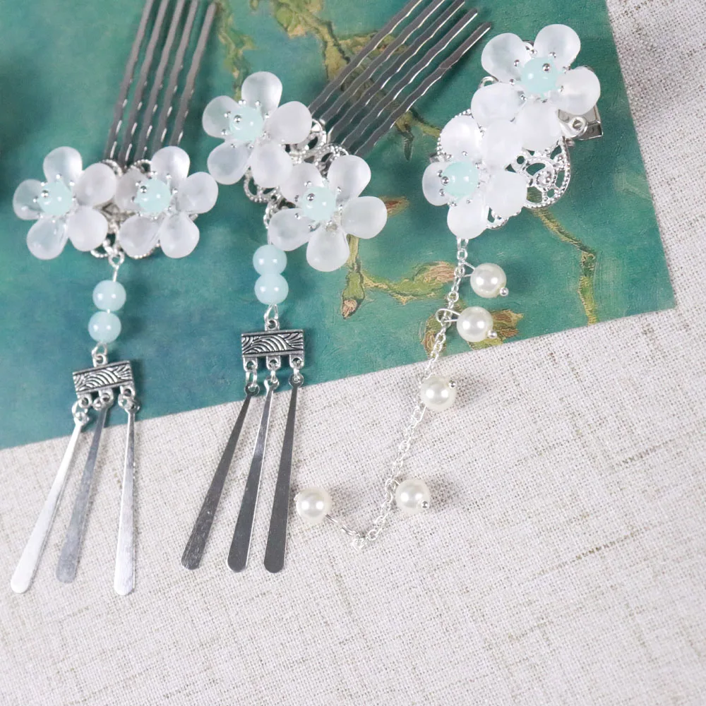Hair accessories female step shake Chinese style fairy classical headdress palace Hanfu tassel COS ancient ornament set
Hair accessories female step shake Chinese style fairy classical headdress palace Hanfu tassel COS ancient ornament set