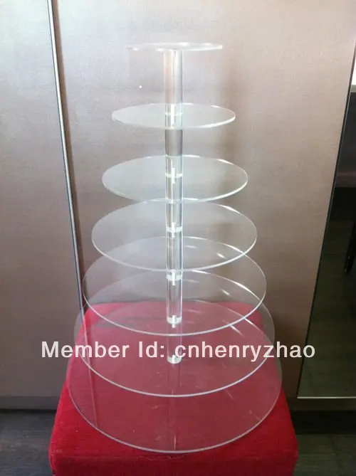 HOT!!!Free Shipping 7 Tier High Transparent Round Acrylic Wedding Cupcake Display
HOT!!!Free Shipping 7 Tier High Transparent Round Acrylic Wedding Cupcake Display