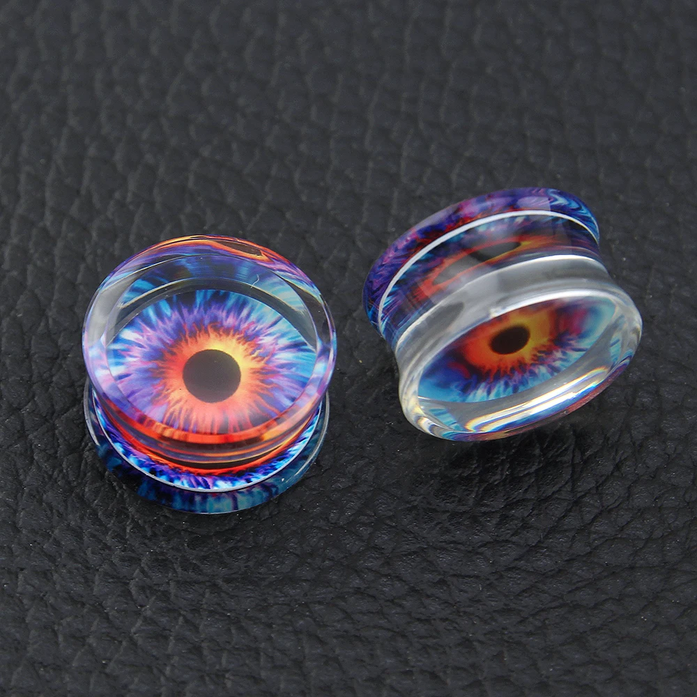 ZS 8-24MM Punk Acrylic Plugs Tunnels Transparent Purple Eyebal Ear Stretcher Saddle Plug Double Flare Ear Gauge Piercing Jewelry
ZS 8-24MM Punk Acrylic Plugs Tunnels Transparent Purple Eyebal Ear Stretcher Saddle Plug Double Flare Ear Gauge Piercing Jewelry