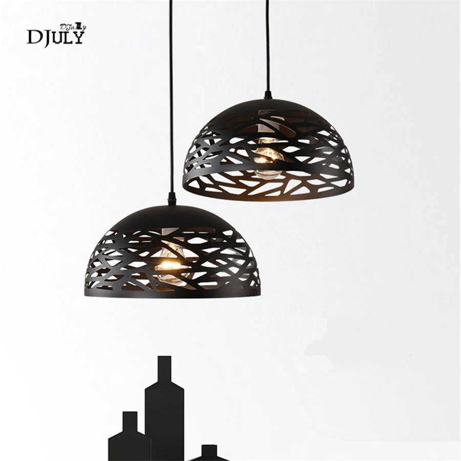 Nordic Modern Dome Iron Pendant Lights for Bar Dining Room Living Room Study Kitchen Hollow Hanging Lamp led lighting Fixtures
Nordic Modern Dome Iron Pendant Lights for Bar Dining Room Living Room Study Kitchen Hollow Hanging Lamp led lighting Fixtures