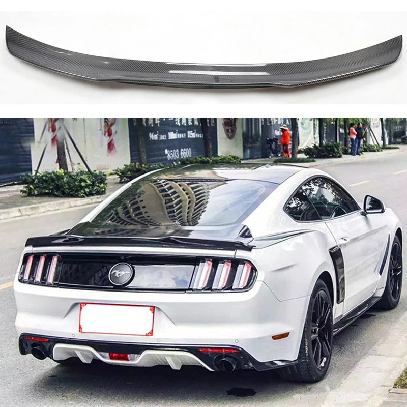 Автомобильный Стайлинг, подходит для Ford Mustang Coupe 2015 2016 2017, высококачественный задний спойлер из углеродного волокна для багажника
Автомобильный Стайлинг, подходит для Ford Mustang Coupe 2015 2016 2017, высококачественный задний спойлер из углеродного волокна для багажника
