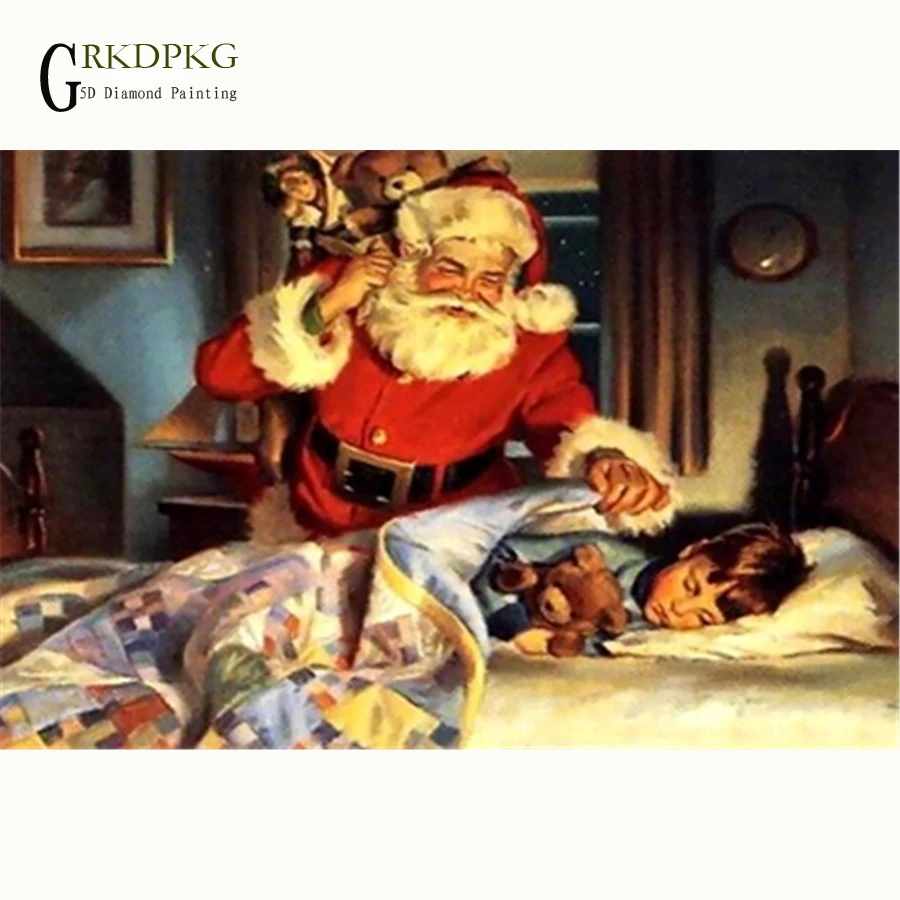Santa Claus gift 5d diy diamond painting full square diamond embroidery Cross stitch pictures of rhinestones Wedding decoration
Santa Claus gift 5d diy diamond painting full square diamond embroidery Cross stitch pictures of rhinestones Wedding decoration