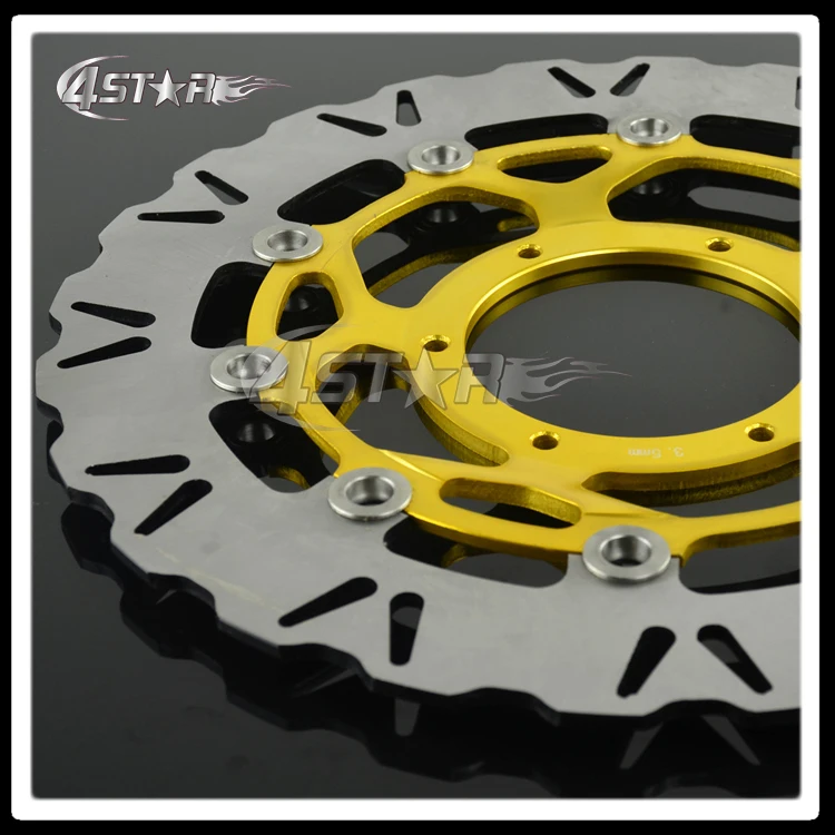 2Pcs Gold Motorcycle Front Floating Brake Disc Rotor For CBR1000RR 06-07 VTR1000R SP1 SP2 RC51 00-07 Motocross Dirt Bike
2Pcs Gold Motorcycle Front Floating Brake Disc Rotor For CBR1000RR 06-07 VTR1000R SP1 SP2 RC51 00-07 Motocross Dirt Bike