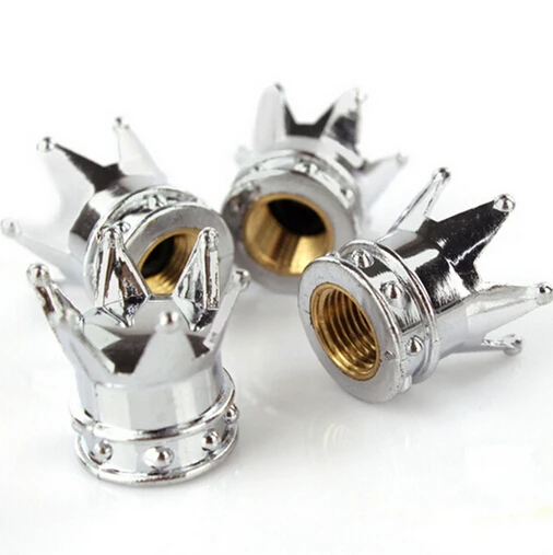 4 Pcs/Lot Car Truck Motocycle Bike Crown Shaped Tire Wheel Stem Air Valve Cap High Quality Tyres Accessories
4 Pcs/Lot Car Truck Motocycle Bike Crown Shaped Tire Wheel Stem Air Valve Cap High Quality Tyres Accessories