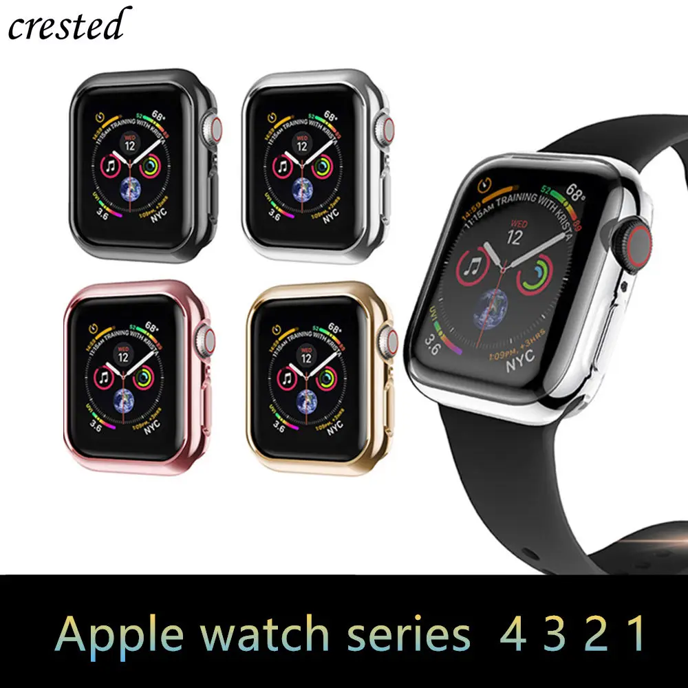 Чехол для Apple Watch, чехол 44 мм 40 мм iWatch 42 мм 38 мм, аксессуары с покрытием, бампер, Защита экрана для Apple watch series 6 5 4 3 SE
Чехол для Apple Watch, чехол 44 мм 40 мм iWatch 42 мм 38 мм, аксессуары с покрытием, бампер, Защита экрана для Apple watch series 6 5 4 3 SE