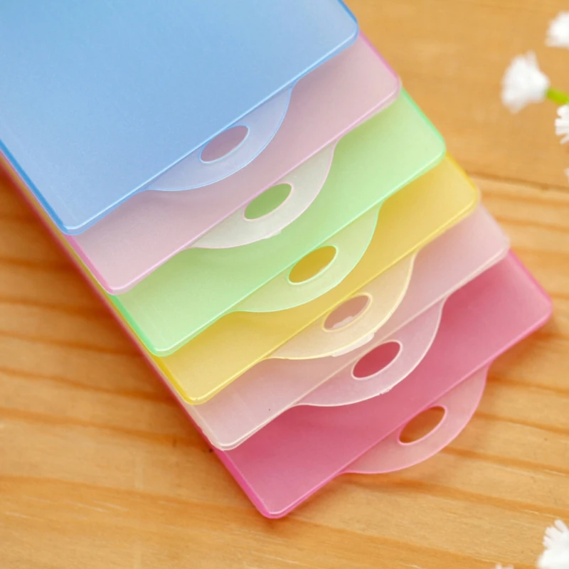 THINKTHENDO Plastic ID Badge Holder Accessories Card Bus Card Case Office Organizer Supplies
THINKTHENDO Plastic ID Badge Holder Accessories Card Bus Card Case Office Organizer Supplies