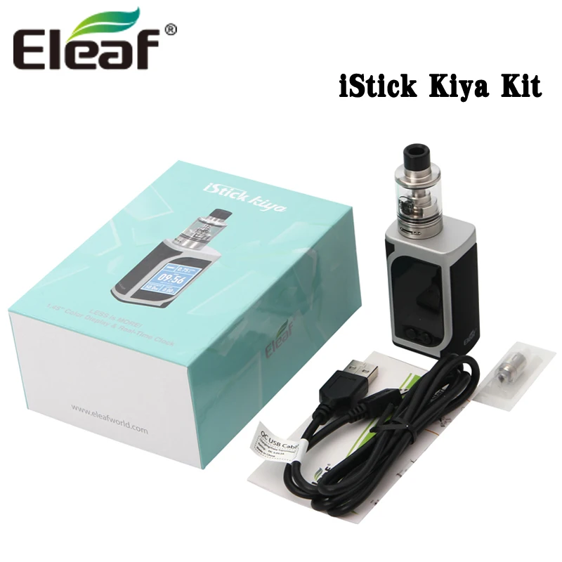 Оригинальный электронной сигареты eleaf istick кия с gs Juni танк kit 50 Вт 1600 мАч Батарея mod 2