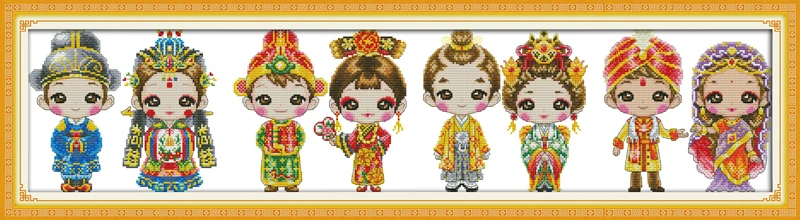 World cloth Home Decor Cross Stitch Kits Decorative paintings Chinese Embroidery Needlework DMC Counted Cross-stitch set Gifts
World cloth Home Decor Cross Stitch Kits Decorative paintings Chinese Embroidery Needlework DMC Counted Cross-stitch set Gifts