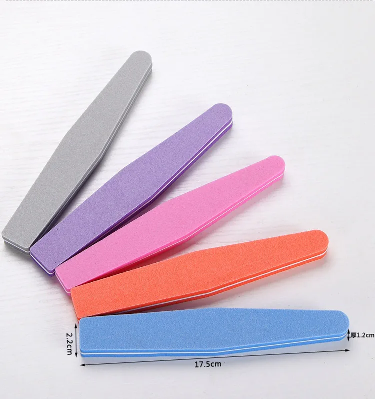 5pcs Double Side 100/180 High Quality Nail File Buffer Beauty Color Available for Manicure Nail Tools Tips Sanding
5pcs Double Side 100/180 High Quality Nail File Buffer Beauty Color Available for Manicure Nail Tools Tips Sanding