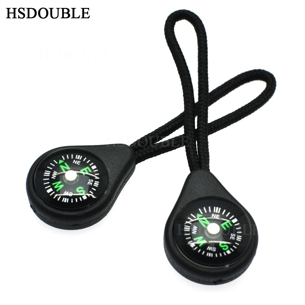 5pcs/pack Compass Zipper Pull With Strap For Backpack Gym Suit Garment Accessories Black
5pcs/pack Compass Zipper Pull With Strap For Backpack Gym Suit Garment Accessories Black