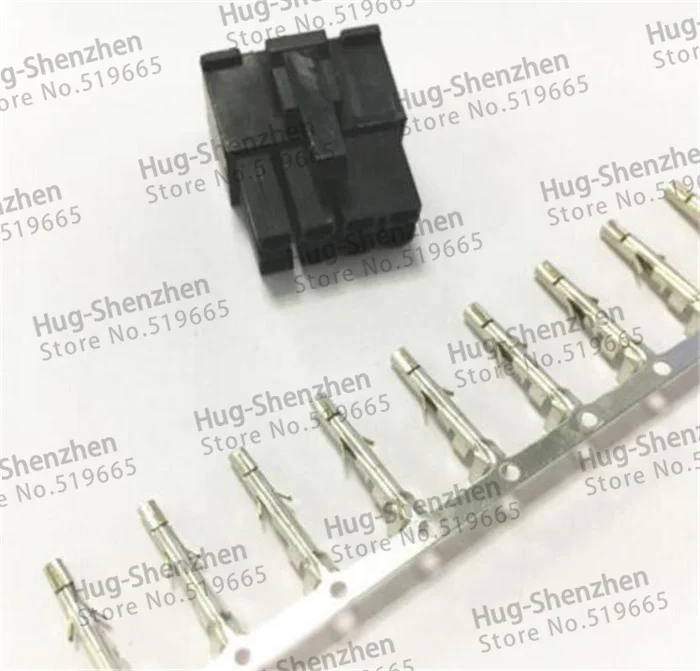 500pcs 5557/ 8Pin 2*4pin male for PC/computer PCI-E Power connector plastic shell with 4000pcs terminals pin crimp long leg
500pcs 5557/ 8Pin 2*4pin male for PC/computer PCI-E Power connector plastic shell with 4000pcs terminals pin crimp long leg