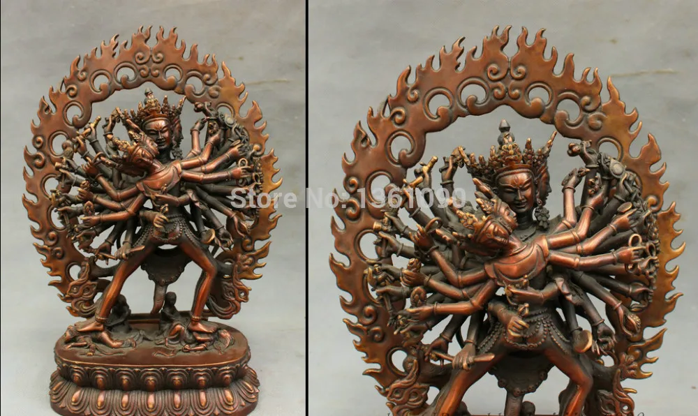 Xd 001220 12 "Тибет Чистая Бронза, буддизм Joss Yamantaka Дхарма Vajrabhairava статуя Будды
Xd 001220 12 "Тибет Чистая Бронза, буддизм Joss Yamantaka Дхарма Vajrabhairava статуя Будды