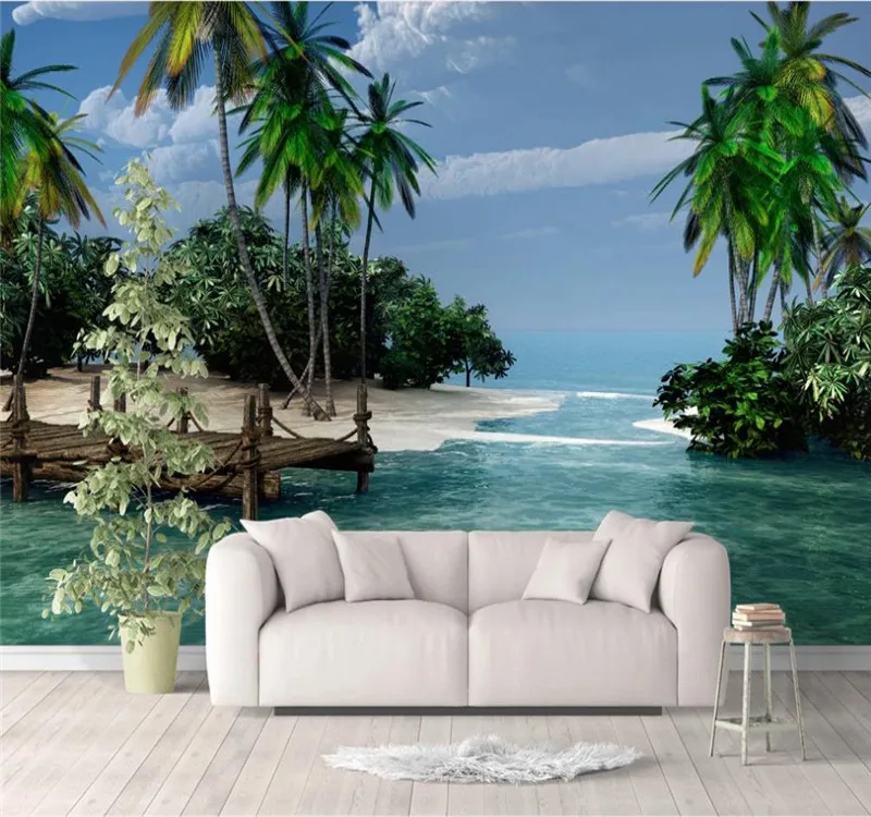Custom wallpaper murals creative simple European and American landscape wall sea decoration waterproof material
Custom wallpaper murals creative simple European and American landscape wall sea decoration waterproof material