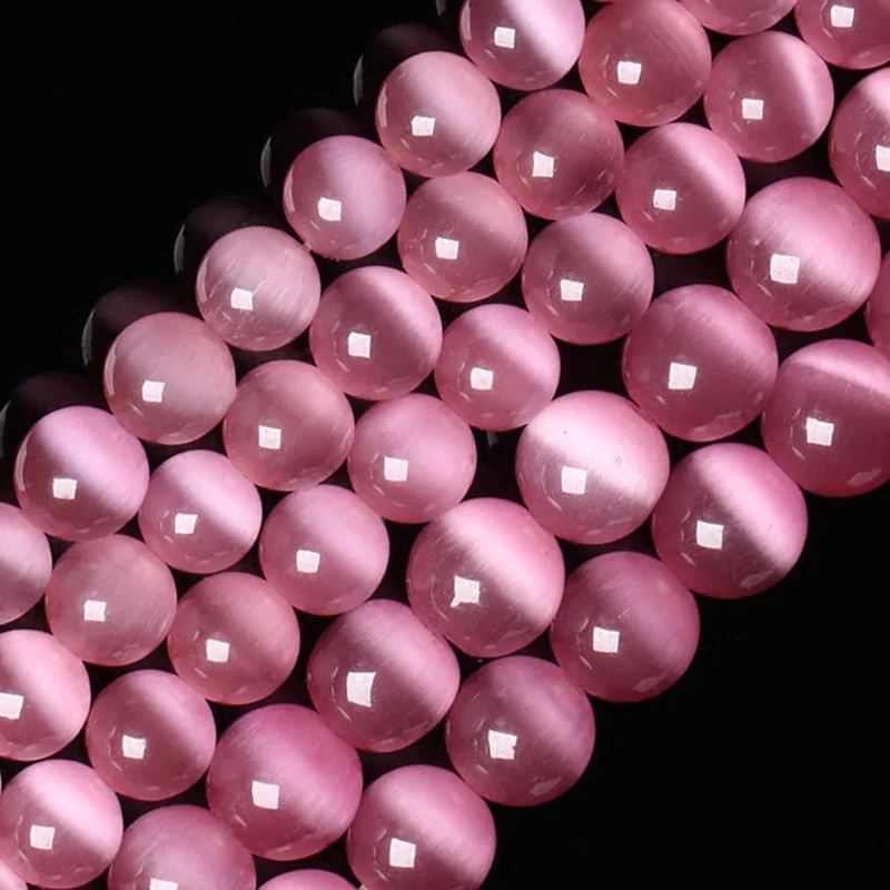 4-12mm Round Pink Cat Eye Beads Rose Glass Beads For Jewelry Making Beads Bracelets For Women 15'' DIY Beads Necklace For Girl
4-12mm Round Pink Cat Eye Beads Rose Glass Beads For Jewelry Making Beads Bracelets For Women 15'' DIY Beads Necklace For Girl