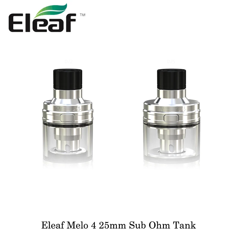 Оригинальный бак Eleaf Melo 4 25 мм для электронных сигарет емкость 5 мл новинка катушка