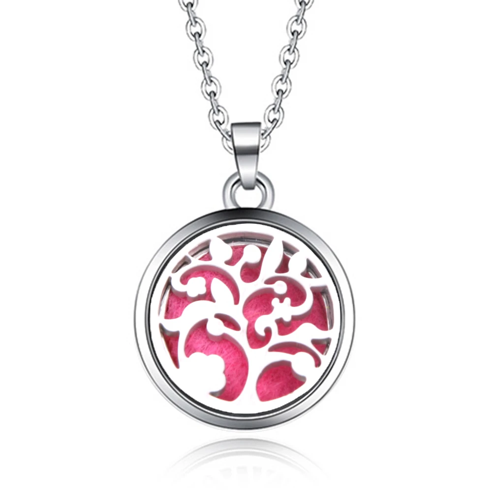 Tree Stainless Steel Aroma Box Pendant Necklace Magnetic Aromatherapy Essential Oil Diffuser Box Locket Pendant Jewelry Gift
Tree Stainless Steel Aroma Box Pendant Necklace Magnetic Aromatherapy Essential Oil Diffuser Box Locket Pendant Jewelry Gift