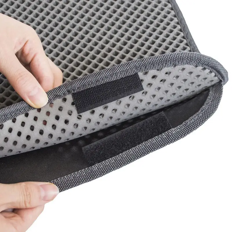Cat Litter Mat EVA Double-Layer Cat Litter Trapper Mats with Waterproof Bottom Layer Black Cat Bed
Cat Litter Mat EVA Double-Layer Cat Litter Trapper Mats with Waterproof Bottom Layer Black Cat Bed