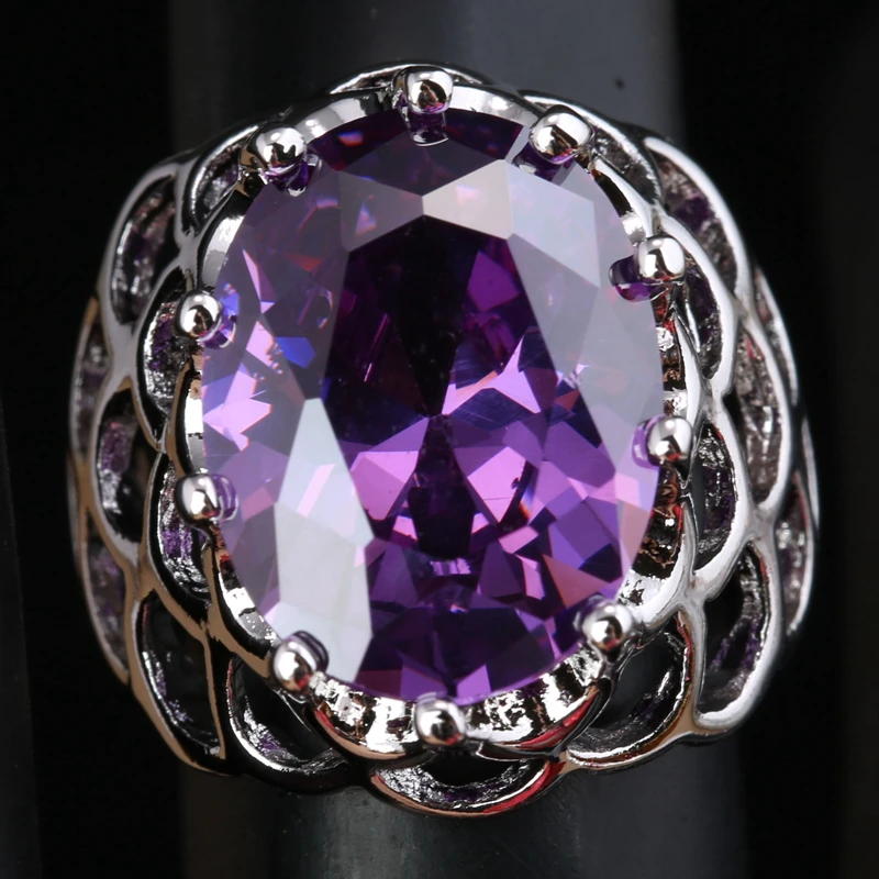 Cheerful Purple Zircon 925 Sterling Silver Trendy Party Jewelry Ring US# Size 6 / 7 / 8 / 9 S1744
Cheerful Purple Zircon 925 Sterling Silver Trendy Party Jewelry Ring US# Size 6 / 7 / 8 / 9 S1744