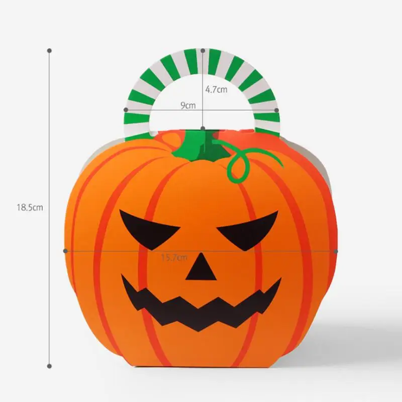 20 Pcs/lot Halloween Cartoon Pumpkin Candy Box Cookies Packing Folding Gift Box Halloween Party Decoration
20 Pcs/lot Halloween Cartoon Pumpkin Candy Box Cookies Packing Folding Gift Box Halloween Party Decoration
