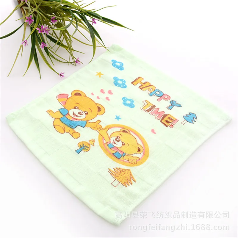 Cotton gauze printed square cloth General gifts small handkerchiefs Children's towel kindergartener
Cotton gauze printed square cloth General gifts small handkerchiefs Children's towel kindergartener
