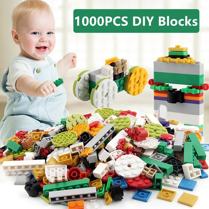 1000 Pieces Green DIY City Creative Building Blocks Bulk Sets Classic Baseplate Friends Bricks Educational Toys For Children
1000 Pieces Green DIY City Creative Building Blocks Bulk Sets Classic Baseplate Friends Bricks Educational Toys For Children