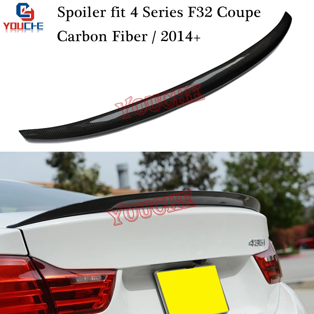 Задний спойлер F32 из углеродного волокна для BMW 4 серии 2 дверный купе MP / M4 CS PSM