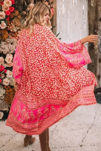 New Women Long Cardigan Loose Sleeve Holidy Outwear Beach Floral Long Tops Blouses Women Summer
New Women Long Cardigan Loose Sleeve Holidy Outwear Beach Floral Long Tops Blouses Women Summer