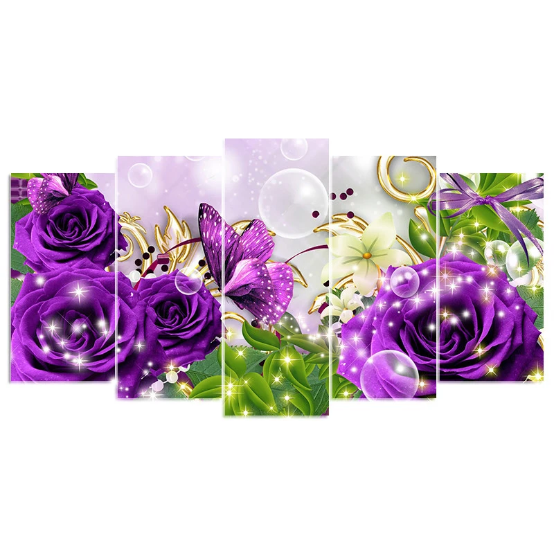 5d diy Diamond embroidery Rose and butterfly diamond painting Cross Stitch full drill Rhinestone mosaic Multi-picture
5d diy Diamond embroidery Rose and butterfly diamond painting Cross Stitch full drill Rhinestone mosaic Multi-picture