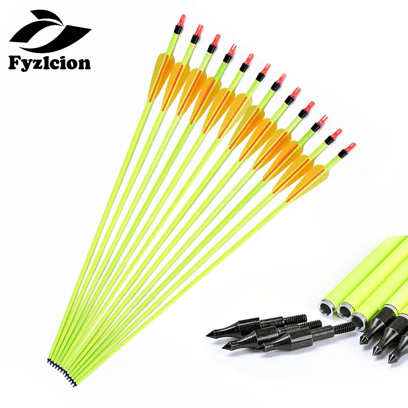 Hunting Crossbow Bolts 6/12/24PCS 30Inch Yellow Carbon Arrow Replaceable Arrow For Composite Bow Archer
Hunting Crossbow Bolts 6/12/24PCS 30Inch Yellow Carbon Arrow Replaceable Arrow For Composite Bow Archer